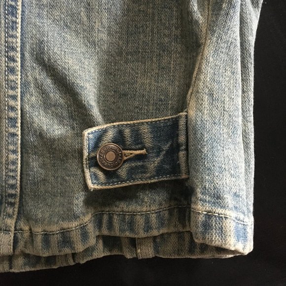 Newport News Jeanology Collection Jean Jacket, 6 - Picture 6 of 7